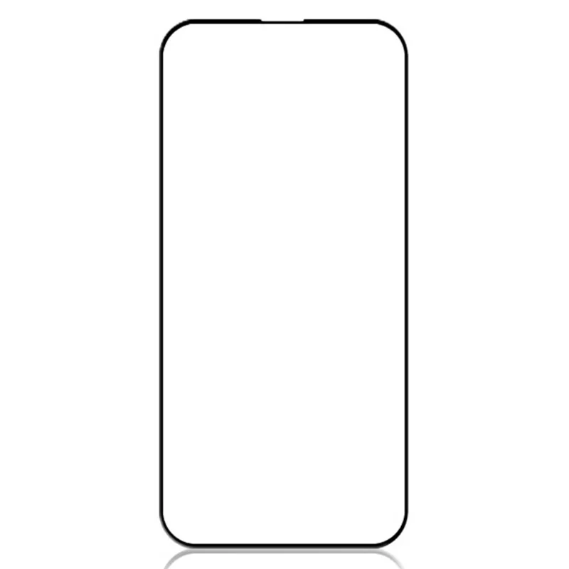 MOCOLO Per iPhone 17 Protezione Schermo Antishock Seta Stampa Vetro Temperato - Nero
