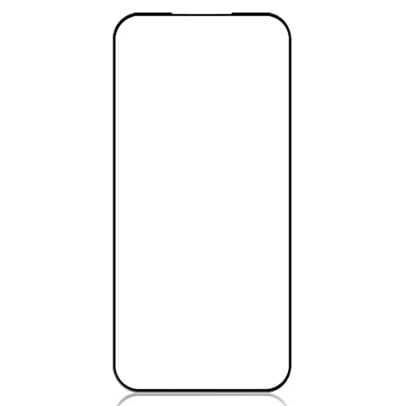 MOCOLO Per iPhone 17 Pro Pellicola Protettiva Schermo Antischeggia in Vetro Temperato con Stampa Serigrafica - Nero