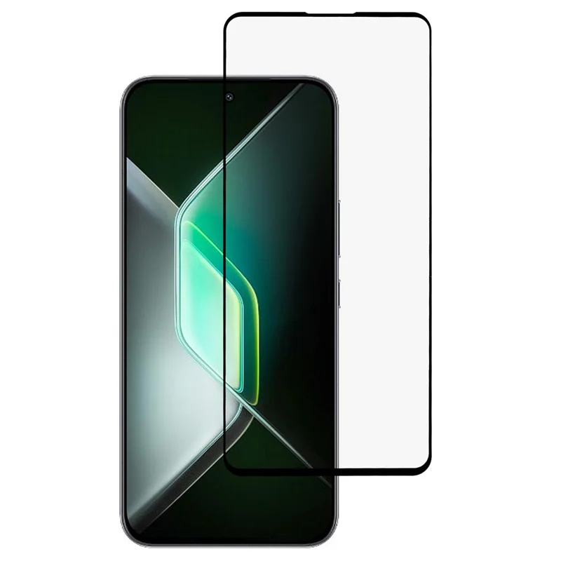 For Infinix GT 30 Pro 5G Screen Protector Silk Printing Full Glue Tempered Glass Screen Film