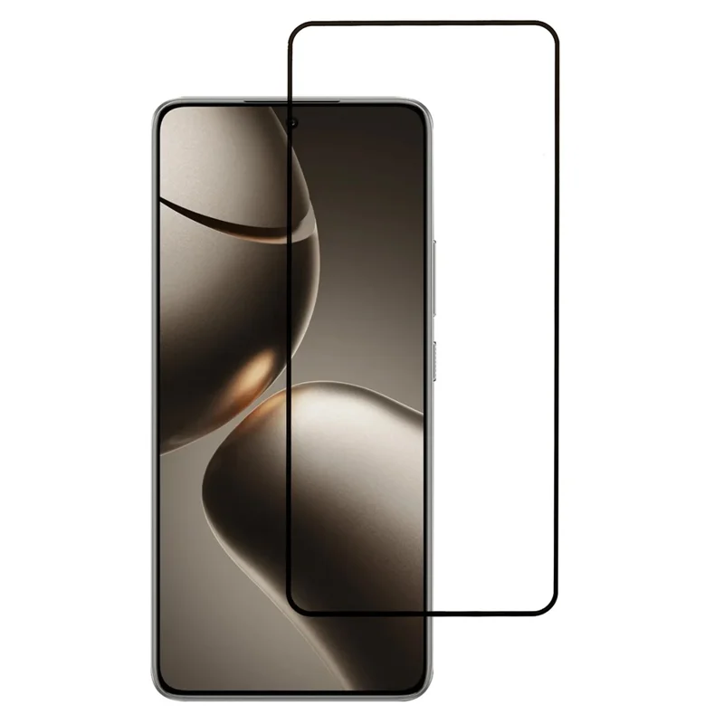 For Xiaomi 15T Pro / 15T Screen Protector Silk Printing Full Glue Tempered Glass Screen Film