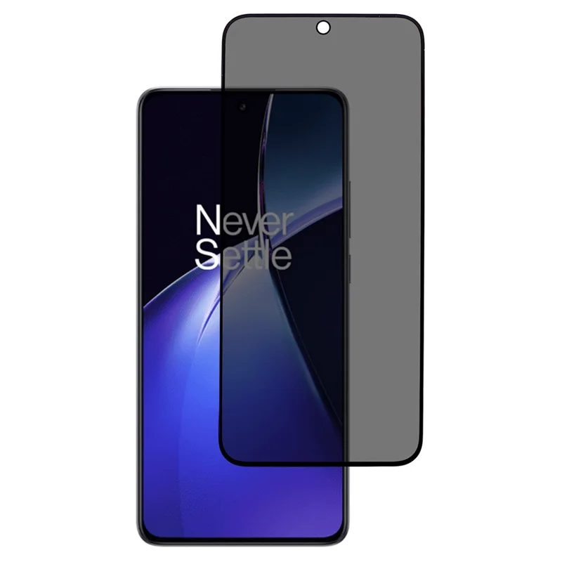 For OnePlus Nord CE5 5G / Ace 5 Racing 5G Anti-Peep Tempered Glass Full Covering Silk Printing Screen Protector