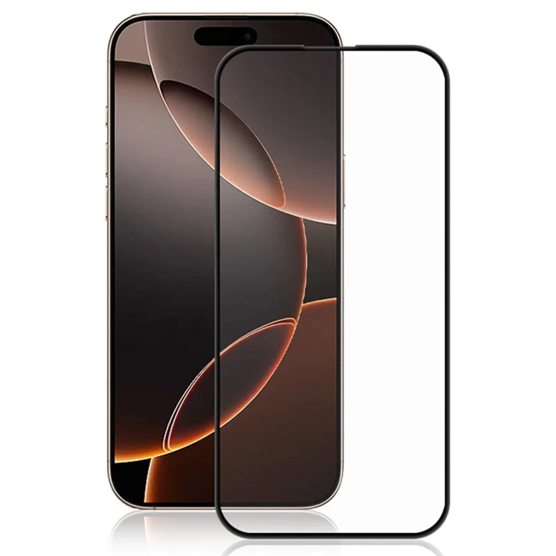 MOCOLO Para iPhone 17 Pro Max Protector de Pantalla Completo con Pegado de Precisión, Vidrio Templado Curvado 3D