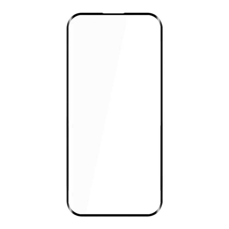 AMORUS pour iPhone 17 Protection d'écran complète avec colle de pose Verre trempé incurvé 3D Anti-rayures