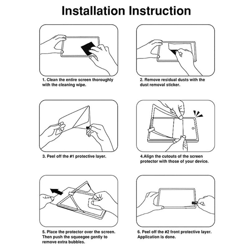 For Xiaomi Pad Mini / Redmi K Pad Paperlike Screen Protector Sensitive Touch PET Tablet Screen Film