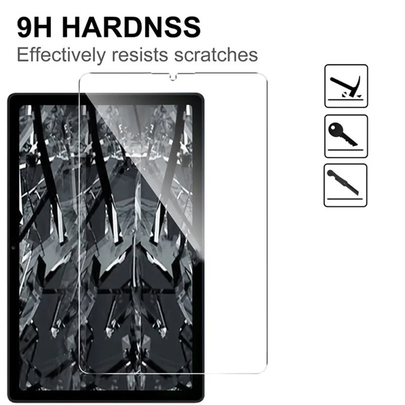 For Honor Pad X9a Tempered Glass Screen Protector 2.5D Straight Edge Full Screen Film Full Glue