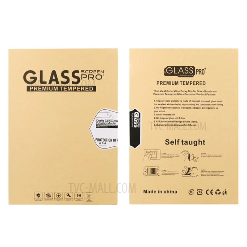For Honor Pad X9a Tempered Glass Screen Protector 2.5D Straight Edge Full Screen Film Full Glue