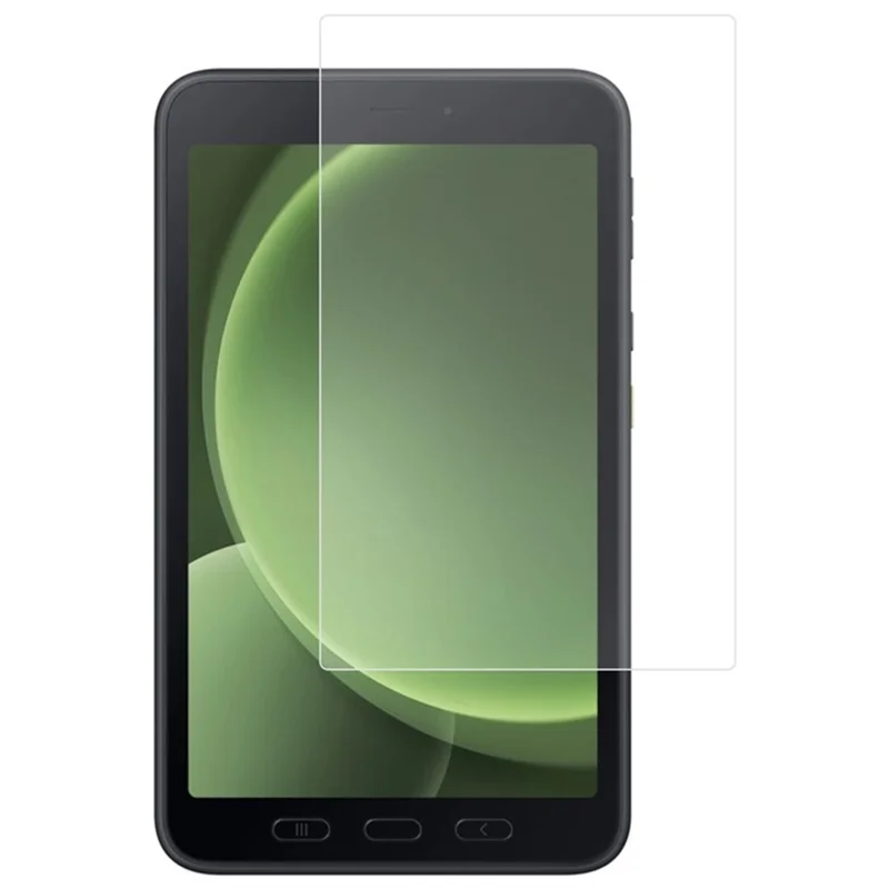 For Samsung Galaxy Tab Active5 Tactical Edition Tempered Glass Screen Protector 2.5D Straight Edge Screen Film