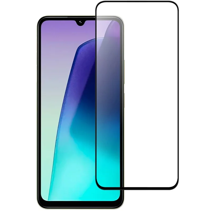 Für Xiaomi Redmi 15C 5G AGC Glasschutzfolie Vollkleber Schwarzer Displayschutz