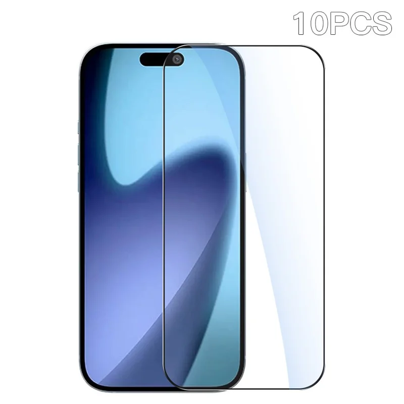 RURIHAI 10шт Защитное стекло для iPhone 17 Pro Max из алюминий-кремниевого стекла, 0,26 мм, 2,5D