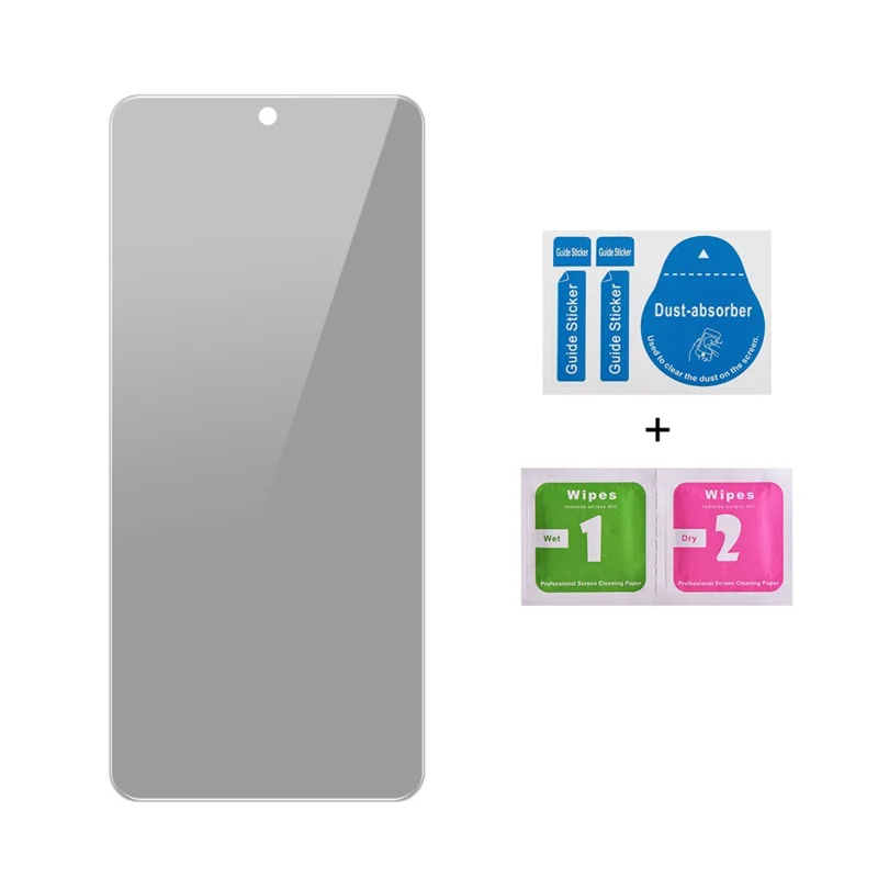 JUNSUNMAY 25 Stück Xiaomi 14T / 14T Pro Anti-Spy Displayschutz aus gehärtetem Glas - Antikollisions-Schutzfolie, klar und hochauflösend