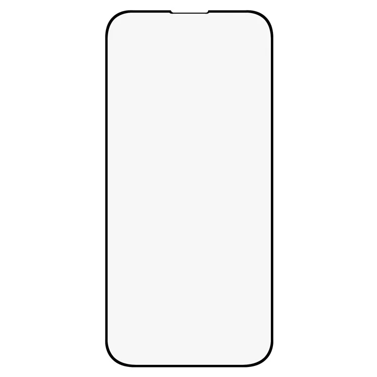 For iPhone 14 Plus Matte Full Glue Screen Protector Full Covering Anti-scratch Silk Printing Tempered Glass Film