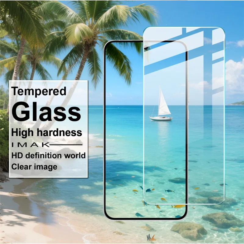 IMAK H Series Für Oppo Reno14 Pro 5G (Global) Displayschutz Gehärtetes Glas HD Klar Folie (Entsperrung per Fingerabdruck)