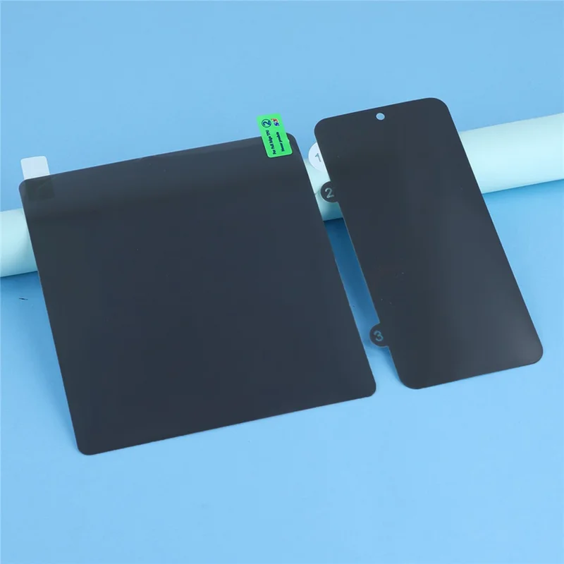 For Oppo Find N3 5G Anti-Spy Screen Protector PET Matte Front and Back Screen Film