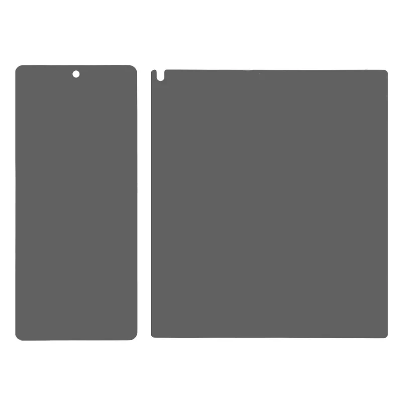 Para Xiaomi Mix Fold 3 5G Protetor de Tela Anti-Espião PET Fosco para Frente e Verso
