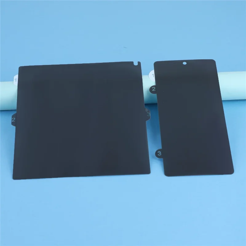Para Xiaomi Mix Fold 3 5G Protetor de Tela Anti-Espião PET Fosco para Frente e Verso