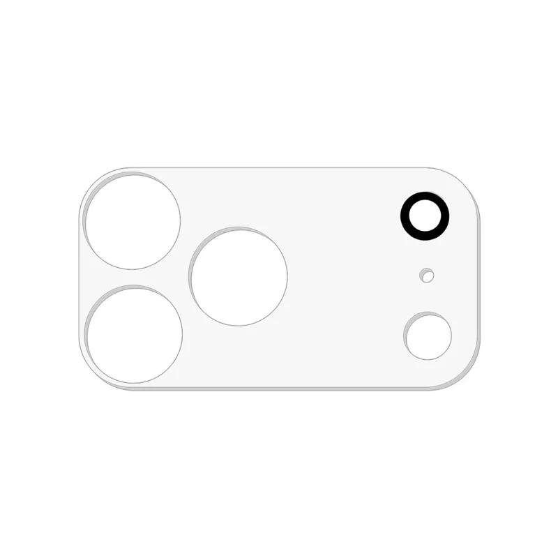 Protetor de Lente de Vidro Temperado para iPhone 17 Pro Ultra Transparente Anti-Risco