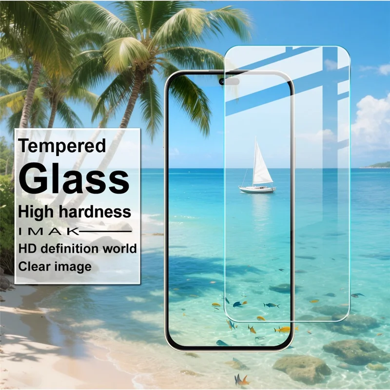 IMAK H Series For Huawei Maimang 40 5G Tempered Glass Screen Protector Shatter-Proof Protection