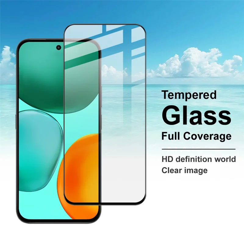 IMAK Pro+ Series For Honor X7e 4G / X6c 4G Tempered Glass Full Screen Protector Sensitive Touch Film