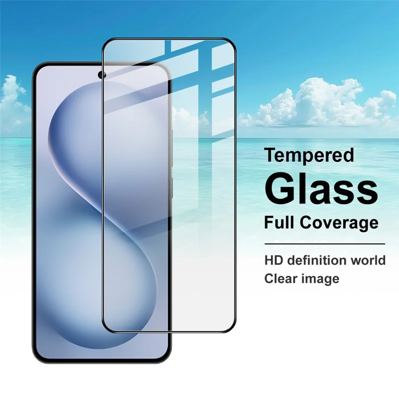 IMAK Pro+ Series For Oppo Reno14 F 5G Screen Protector Full Coverage Tempered Glass Film (Fingerprint Unlock)