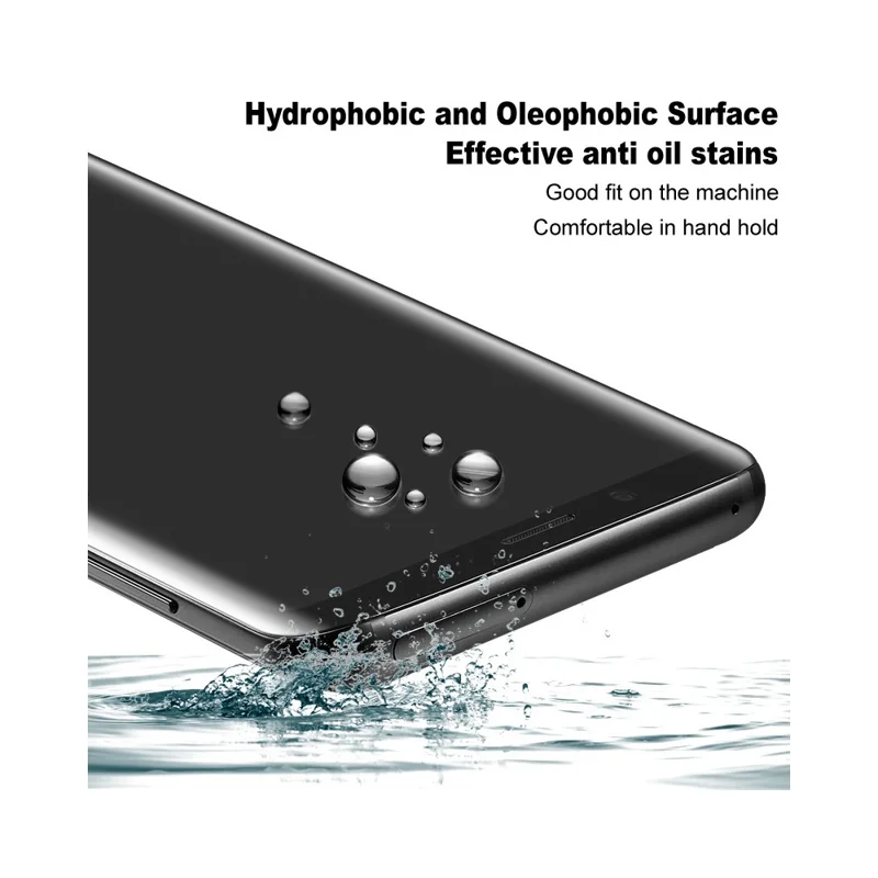 Protector de Pantalla de Vidrio Templado 3D IMAK para vivo X Fold5 5G, Borde Curvado, Cobertura Total