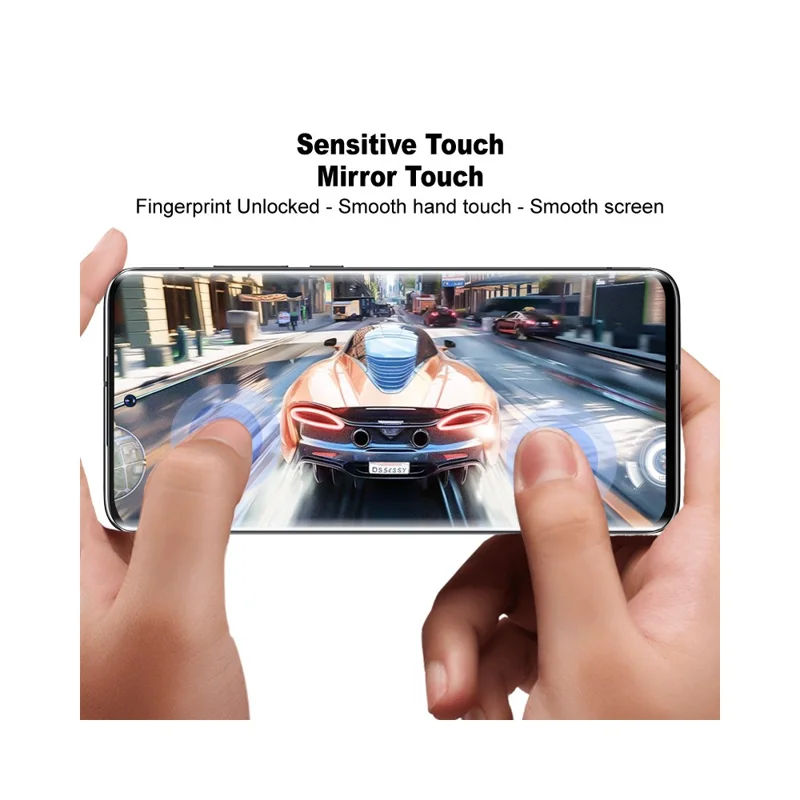 Protector de Pantalla de Vidrio Templado 3D IMAK para vivo X Fold5 5G, Borde Curvado, Cobertura Total