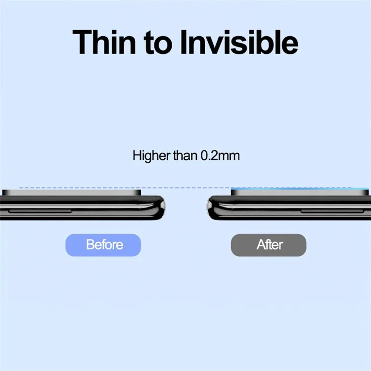 ENKAY HAT PRINCE Für Xiaomi 12T 5G / Redmi K50 Ultra 5G 0,2 mm Full Glue Rear Camera Lens Protector 9H High Aluminum-Silicium-Glas Filmm
