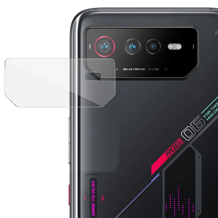ENKAY HAT PRINCE para Asus ROG Phone 6 5G / 6D 5G / 6 Pro 5G Protector de lente de cámara Cobertura completa Vidrio de aluminio-silicio de 9H 0,2 mm Película transparente para lentes