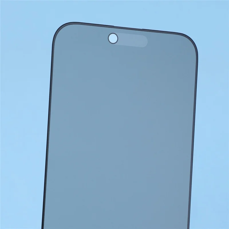 For iPhone Air Anti-spy Screen Protector Full Glue Bright Silk Printing Edge Matte Full Cover Tempered Glass Film