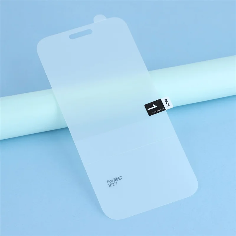 For iPhone 17 Screen Protector Matte Full Coverage PET Screen Hydrogel Film