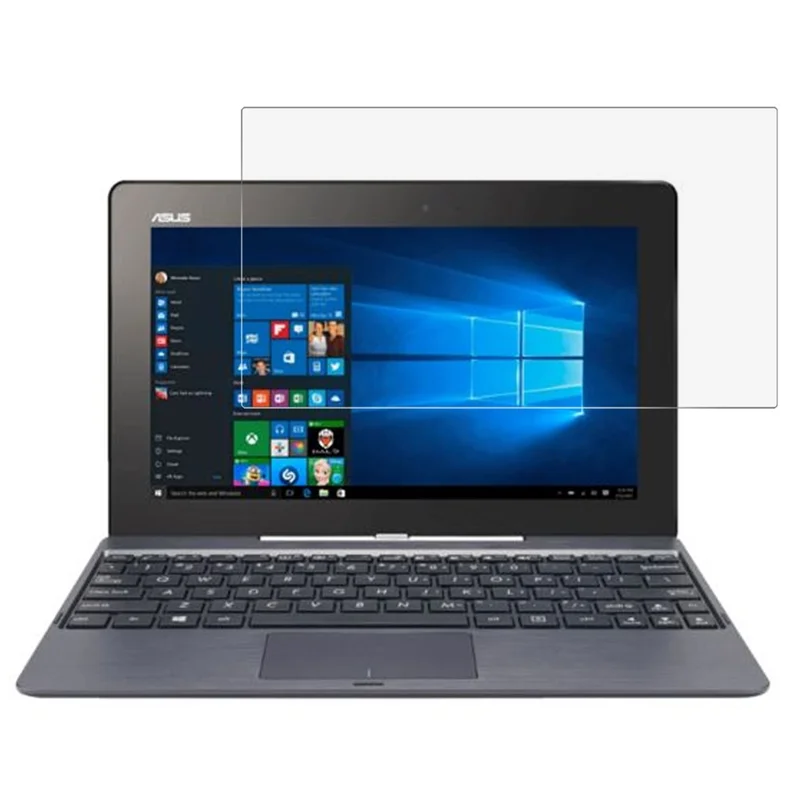 236 x 162mm Clear Screen Protector for 10 inch Laptops Straight Edge Full Screen Tempered Glass Film