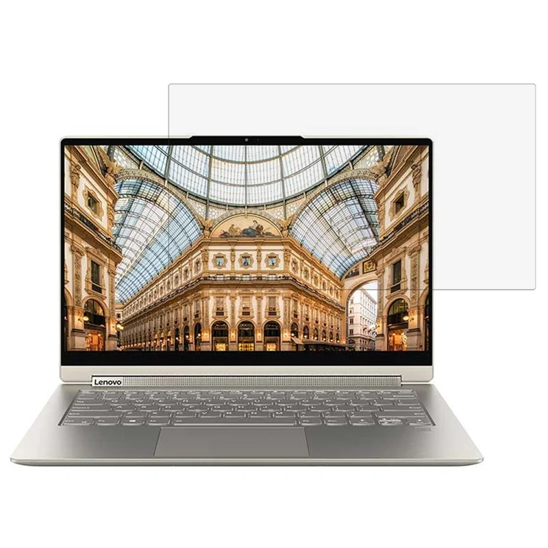 310 x 174mm Clear Screen Protector for 14.6 inch 16:9 Laptops Straight Edge Full Screen Tempered Glass Film