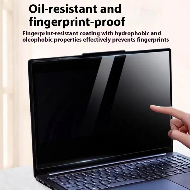 286 x 179mm Matte Anti-Spy Screen Protector for 13.3 inch 16:10 Laptops Snap-On Explosion-Proof Soft PET Film