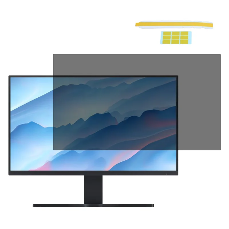 410 x 230mm Matte Anti-Spy Screen Protector for 18.5 inch 16:9 Laptops Snap-On Explosion-Proof Soft PET Film