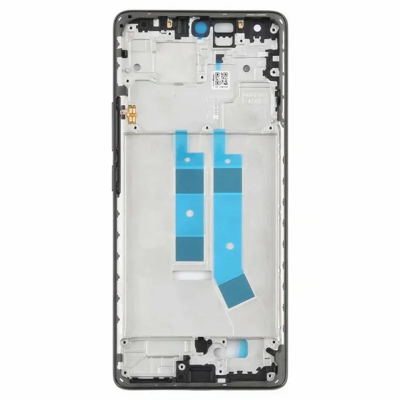 For Xiaomi Redmi Note 14 Pro 4G OEM Middle Plate Frame Repair Part (A-Side) (Without Logo) - Black