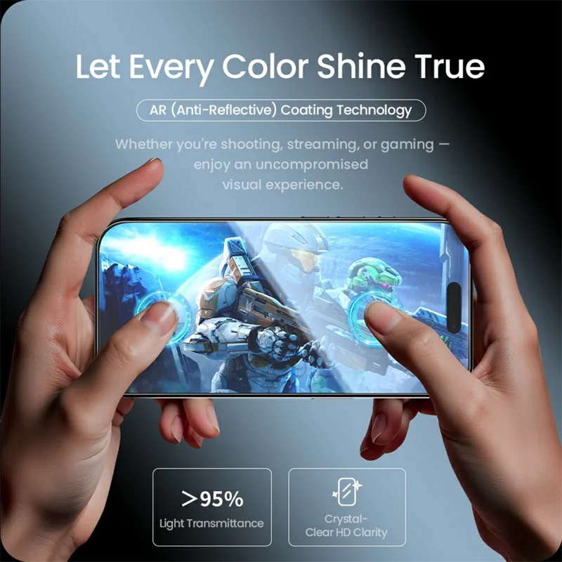 NILLKIN H+Pro For iPhone 16 Pro Screen Protector HD Clear AR Tempered Glass Film