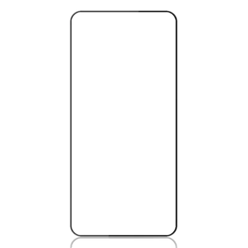 MOCOLO For Xiaomi Redmi Turbo 4 Pro 5G / Poco F7 5G Screen Protector Anti-Shatter Silk Printing Tempered Glass Film - Black
