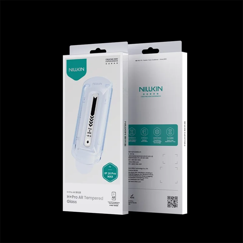 NILLKIN H+Pro Pour iPhone 16 Pro Max Protection d'écran Film de Verre Trempé Transparent HD Anti-Reflets