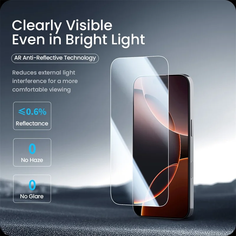 NILLKIN H+Pro Pour iPhone 16 Pro Max Protection d'écran Film de Verre Trempé Transparent HD Anti-Reflets