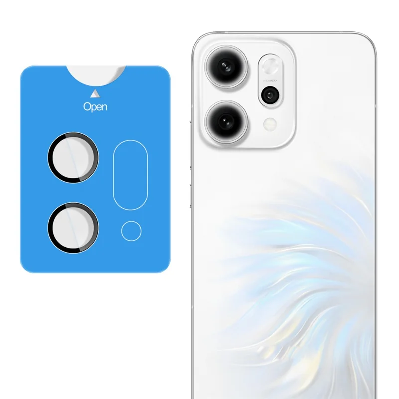 IMAK For Oppo Reno14 Pro 5G (Global) Tempered Glass Camera Lens Protector with Self Positioning Frame (Complete Covering)