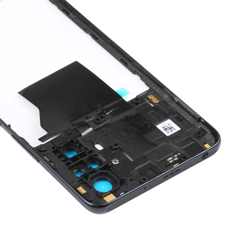 For Xiaomi Redmi Note 10 Pro 4G (Global) / Note 10 Pro 4G / Note 10 Pro Max 4G Middle Plate Replacement Part (without Logo) - Black