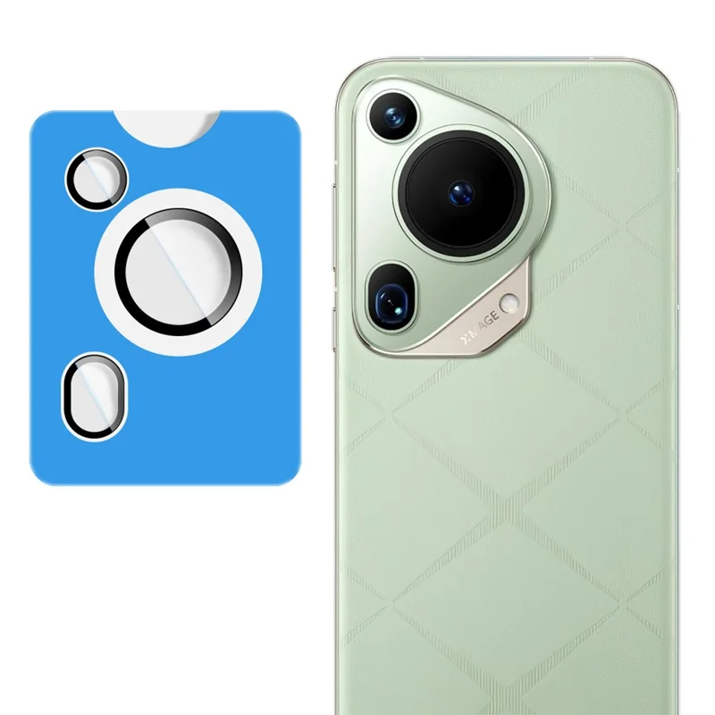 IMAK For Huawei Pura 70 Ultra Tempered Glass Camera Lens Protector with Self Positioning Frame (Complete Covering)