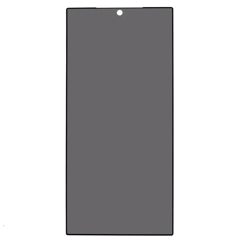 For Samsung Galaxy S25 Ultra Privacy Screen Protector 0.18mm Full Coverage Tempered Glass Film Fingerprint Unlock