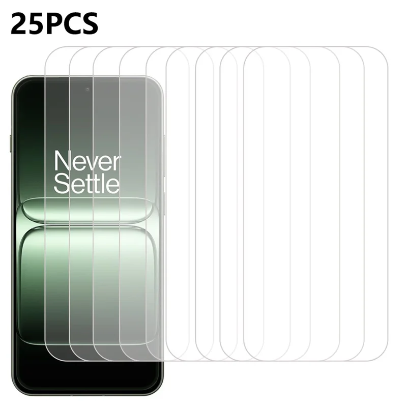 25Pcs For OnePlus 13s 5G Tempered Glass High Definition Screen Protector Film