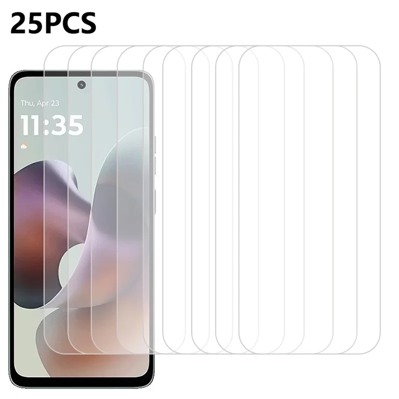 25Pcs For Motorola Moto G56 5G Tempered Glass High Definition Screen Protector Film