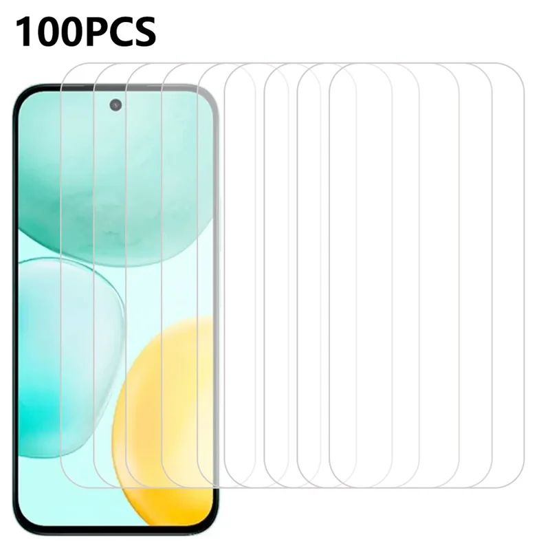 100 Stück Displayschutz für Honor X6c 4G – Gehärtetes Glas Schutzfolie gegen Kratzer
