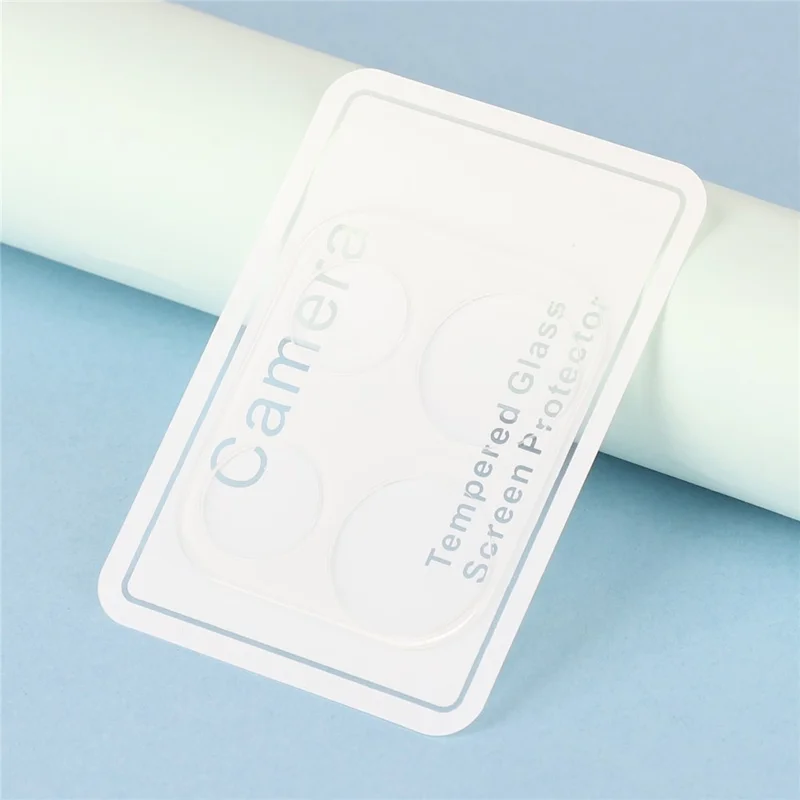 2Pcs For Motorola Edge 60 Pro 5G Camera Lens Protector 3D Arc Edge Anti-Scratch Tempered Glass Lens Film - Transparent