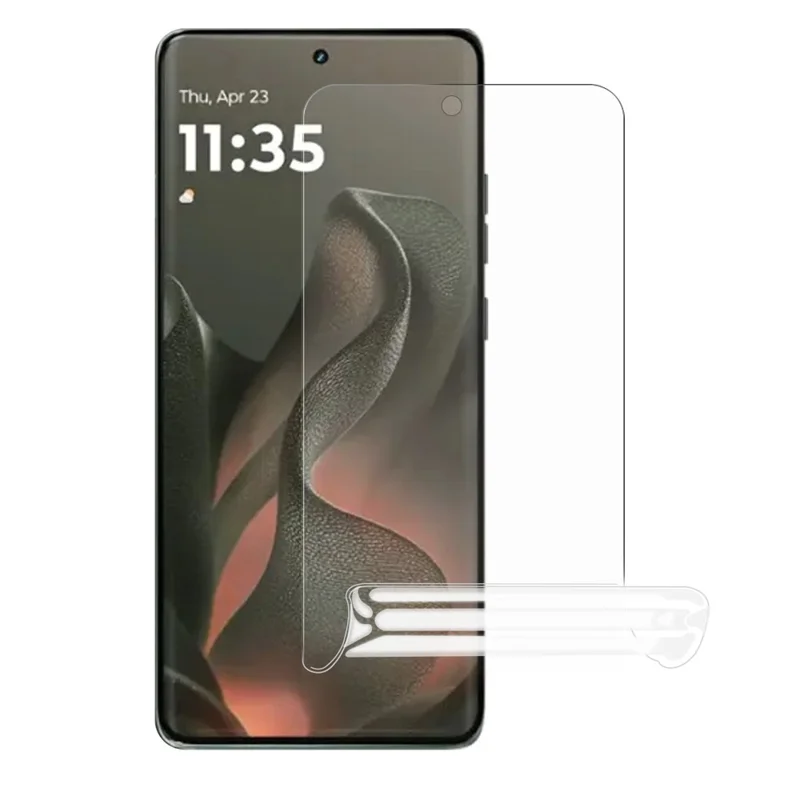 TPU Screen Protector voor Motorola Edge (2025) 5G, Zachte Hydrogel Anti-Kras Beschermfolie