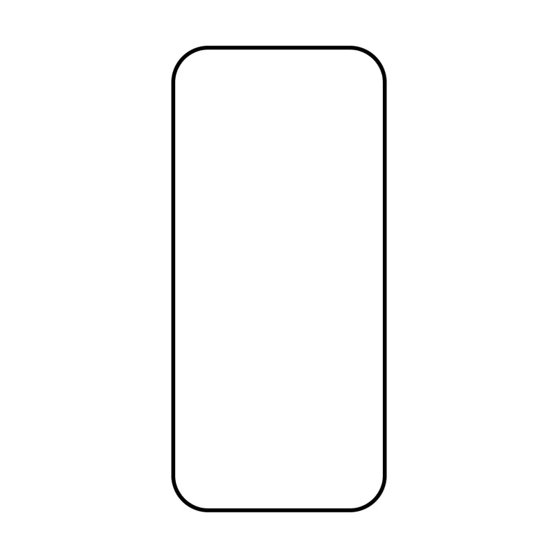 Protector de Pantalla Seda Impresión para iPhone 17 Cristal Templado Adhesivo Completo Transparente Cristalino