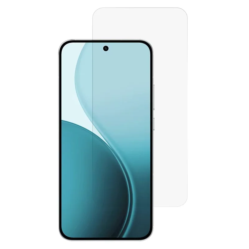 Para Oppo Reno14 5G (Global) Protetor de Tela de Vidro de Silício de Alumínio de Alta Qualidade com Borda Curvada 2.5D