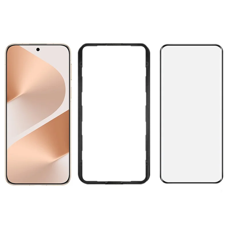 Protetor de Tela IMAK para Huawei Pura 80 Pro / Pura 80 Pro+ / Pura 80 Ultra Vidro Temperado 3D Curvo com Moldura de Posicionamento, Cobertura Total e Cola Completa